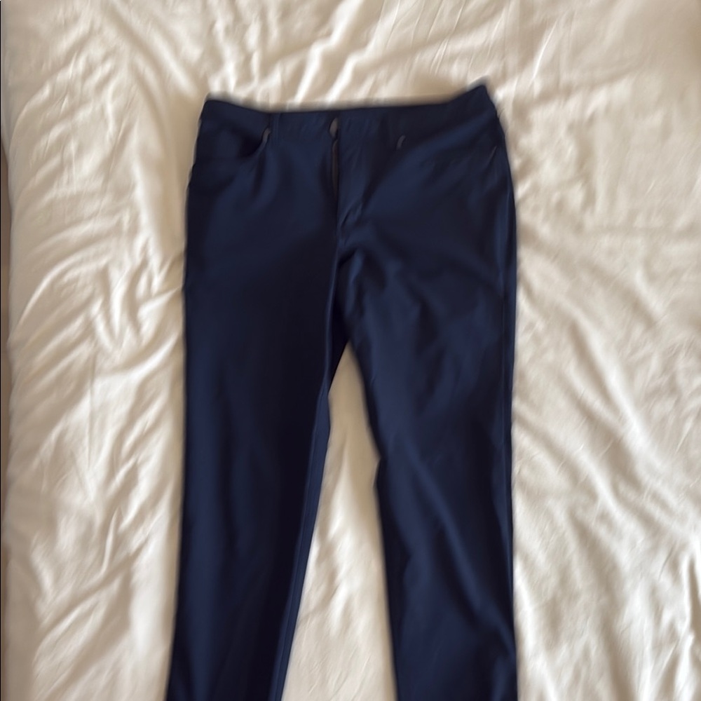 Men's Navy Lululemon ABC slim Pants 32x32